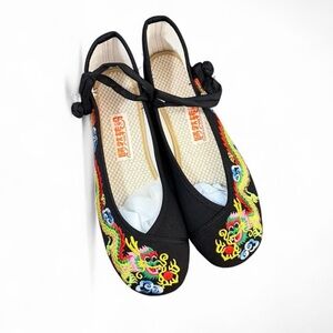 CINAK Year of the Dragon Embroidered Flats 🐉
